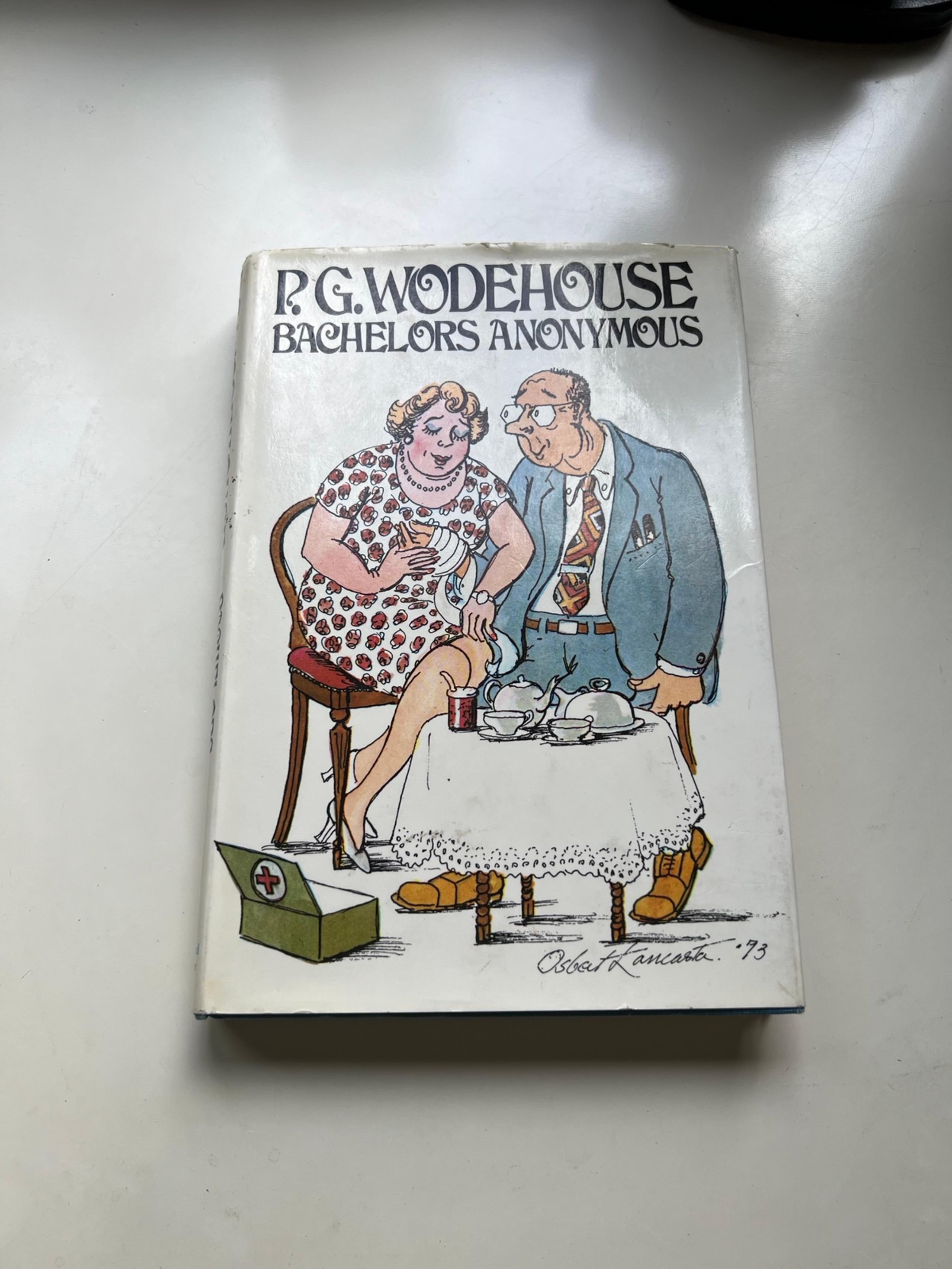 Bachelors Anonymous by P.G. Wodehouse 1974 First Edition Hardcover