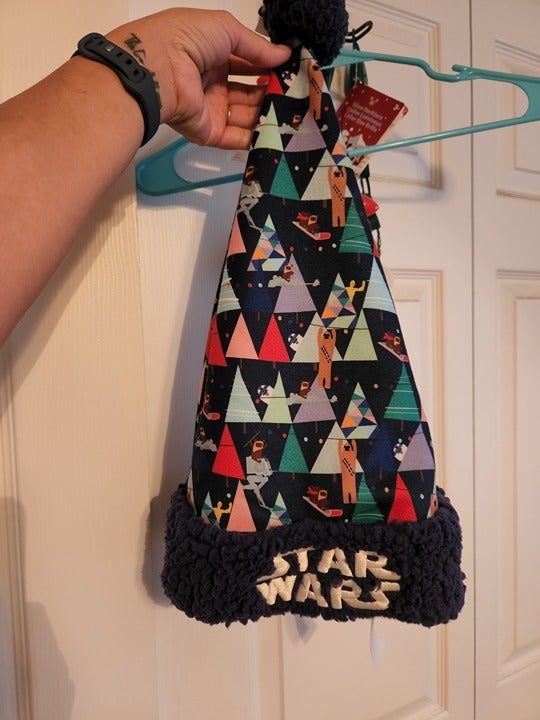 *NEW* Vintage 2021 Disney Star Wars Christmas Santa Hat