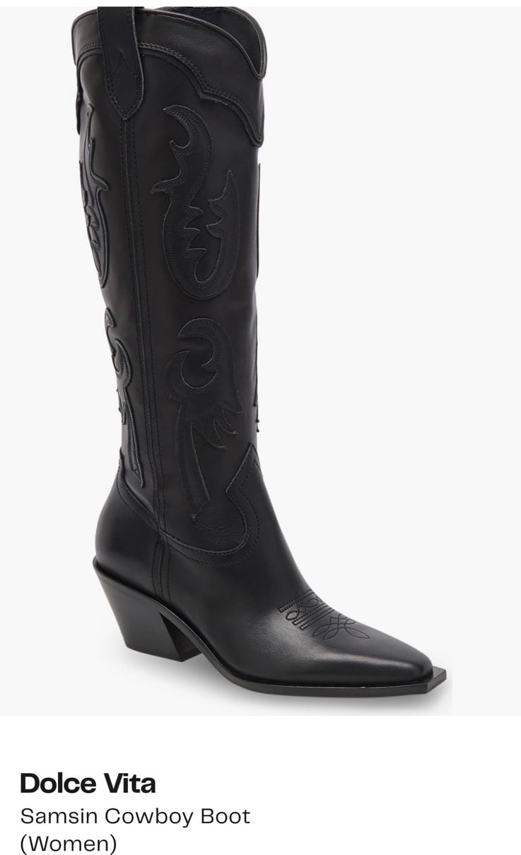 Leather Cowboy Boots