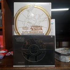 Zacian and brilliant stars elite trainer box unopened