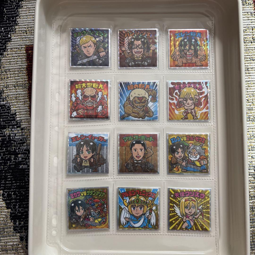 Attack on Titan Bikkuriman Stickers