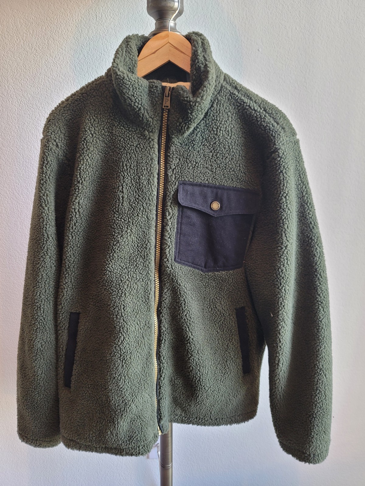 Pendleton sherpa fleece jackets mens L