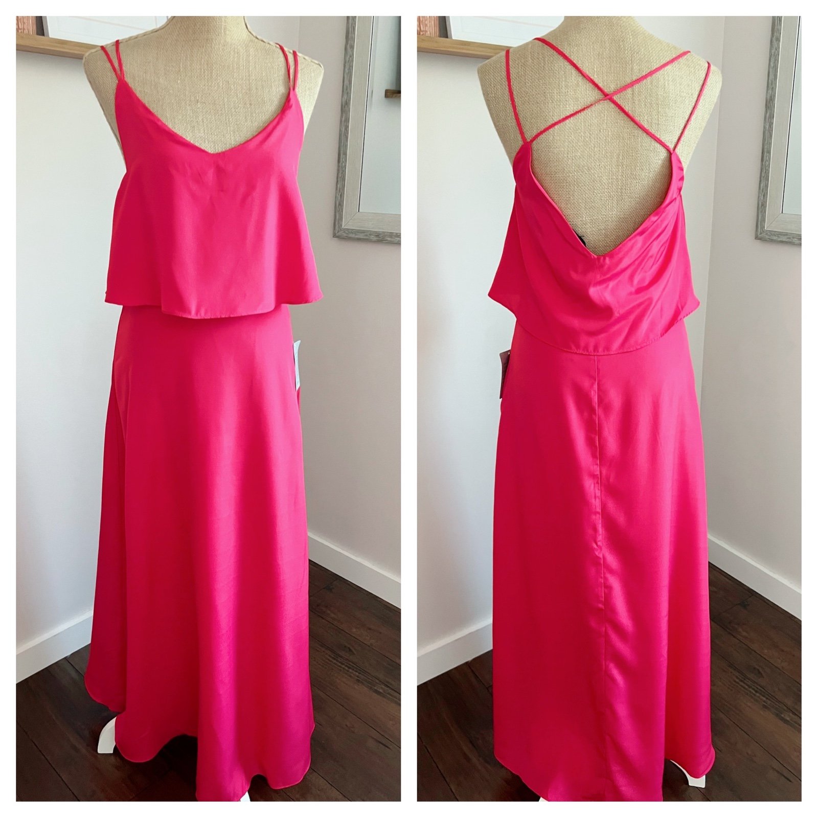 FELICITY COCO Zipper Maxi Dresses Mercari