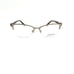 New VERSACE Frames Half Rimless Bronze Women's Eyeglasses 1228 1361 53-17-140