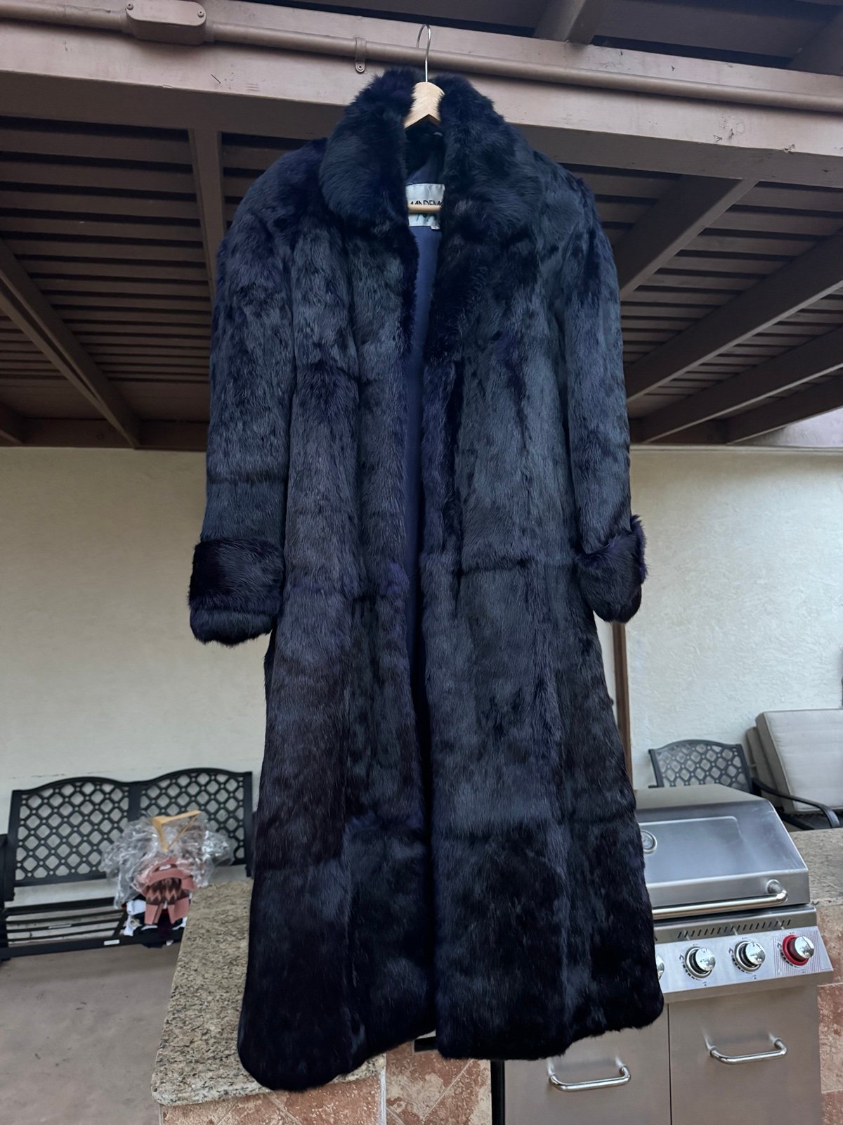 Vintage Mademoiselle Long Fur Coat