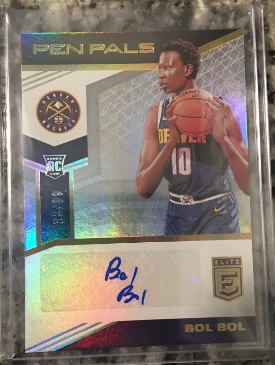 2019-20 Donruss Elite Bol Bol RC AUTO PE