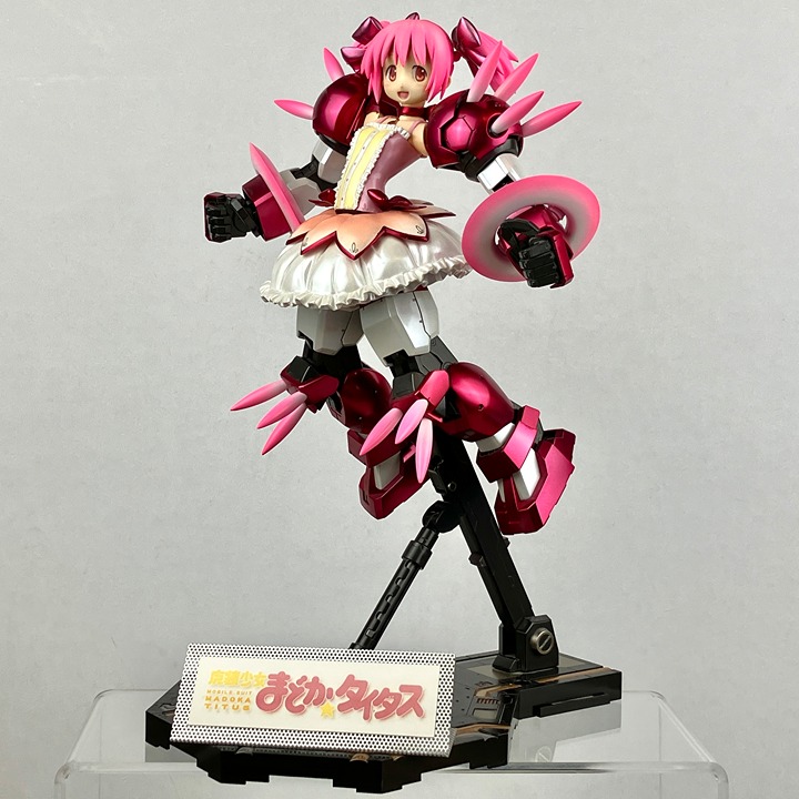 Custom MADOKA TITUS Madoka Magica x Gundam MG Model Anime Figure Japan Import