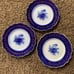 Antique W. H. Grindley Flow Blue Saucer (3)