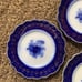 Antique W. H. Grindley Flow Blue Saucer (3)