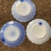 Antique W. H. Grindley Flow Blue Saucer (3)