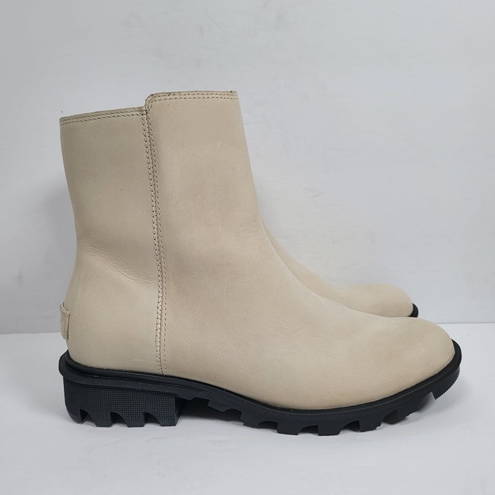Sorel Phoenix Women's Suede Leather Zip Up Ankle Boots NL3159-920 US Size 6.5