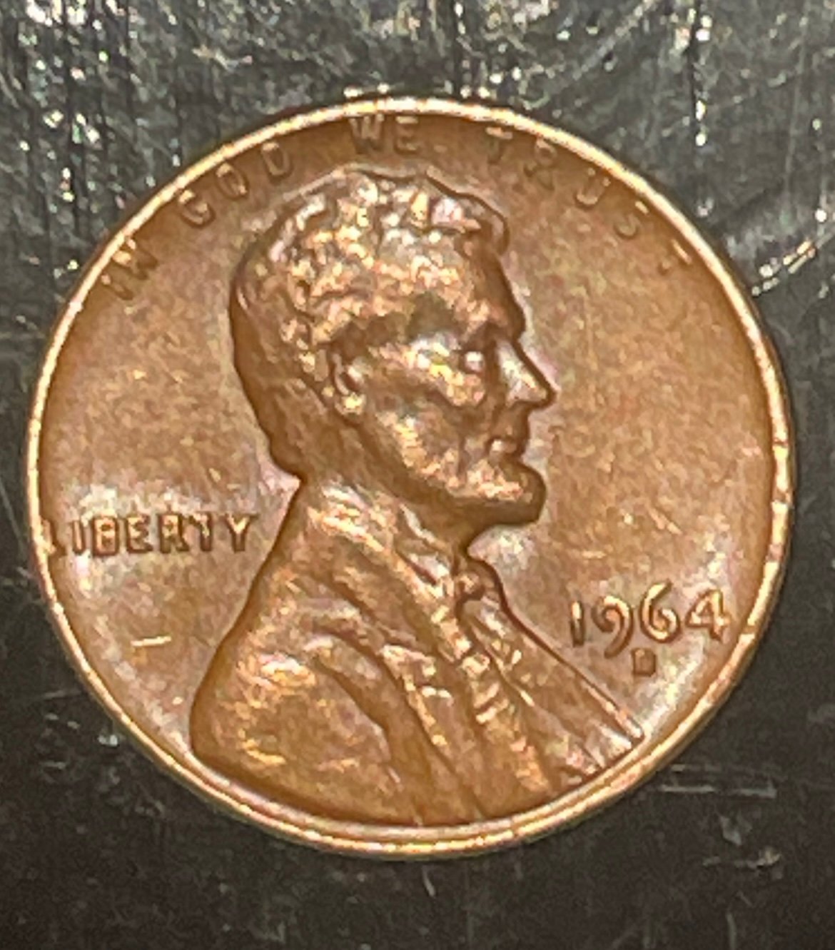 1964 D penny errors