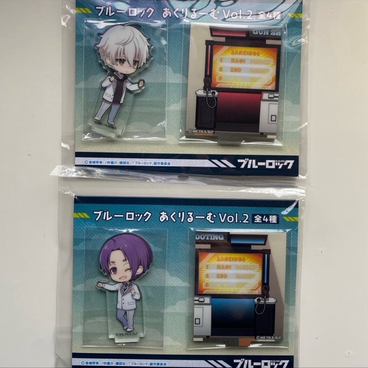 Blue Lock Nagi and Reo Acrylic Stand
