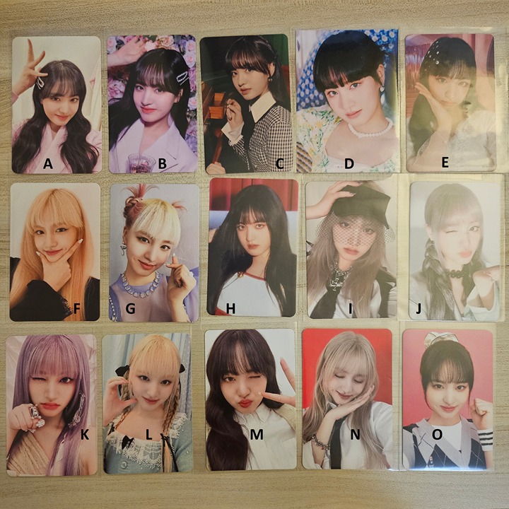 IVE Liz official photocard set