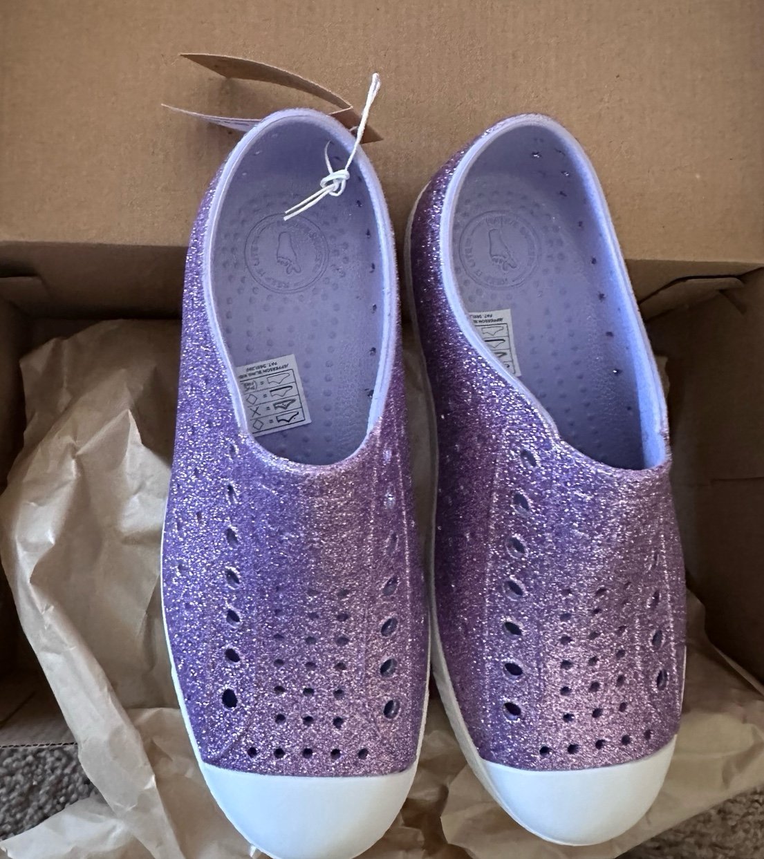 Native Jefferson Powder Bling J2 Shoes