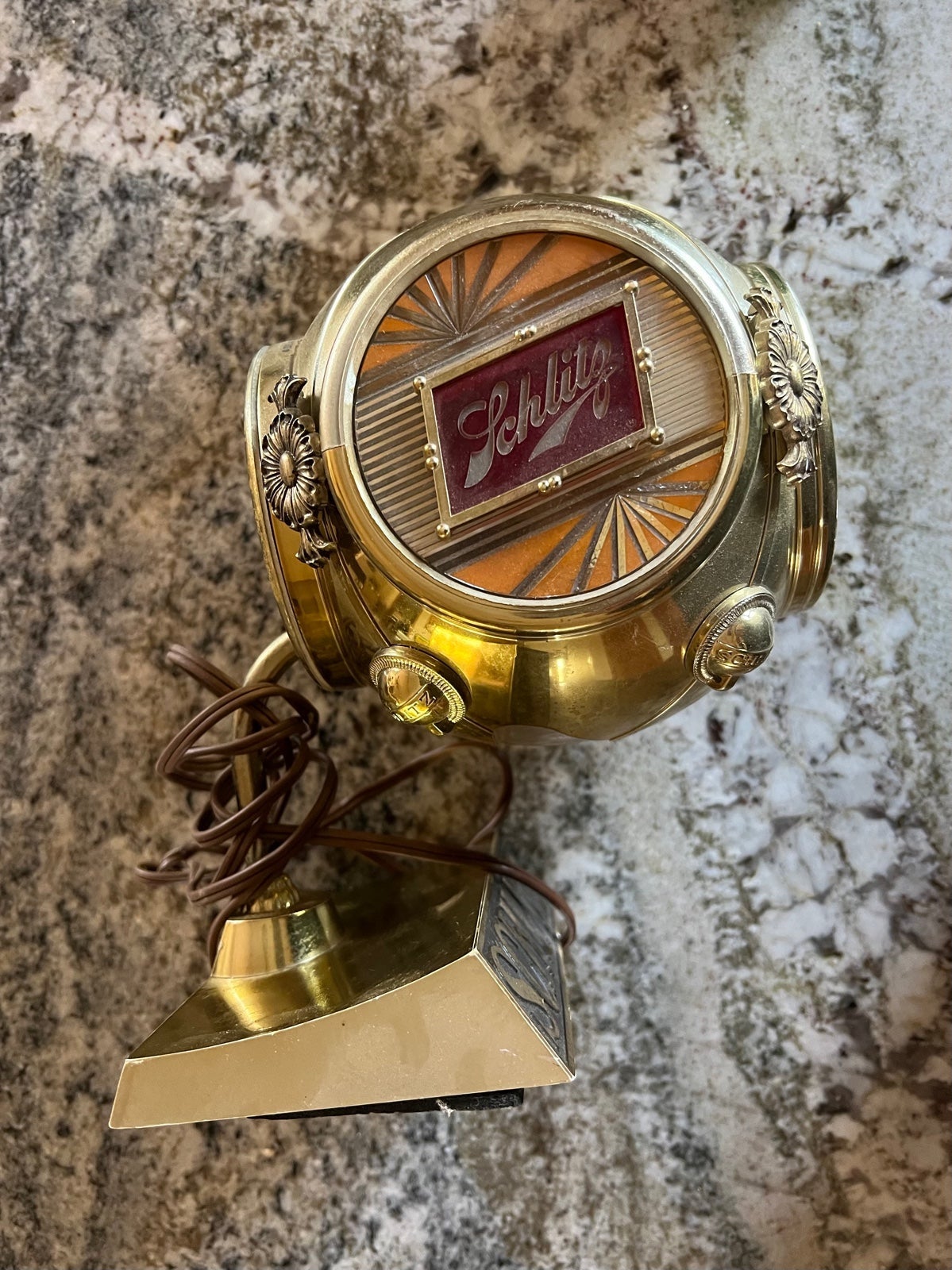 1972 Schlitz Clock Light