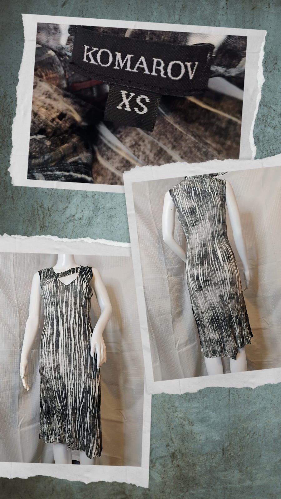 Komarov sleeveless dress