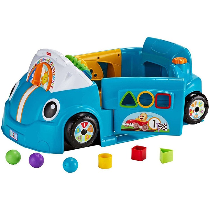 NEW Fisher Price Laugh & Learn Crawl Around Car. Over 120 Songs & Activities!