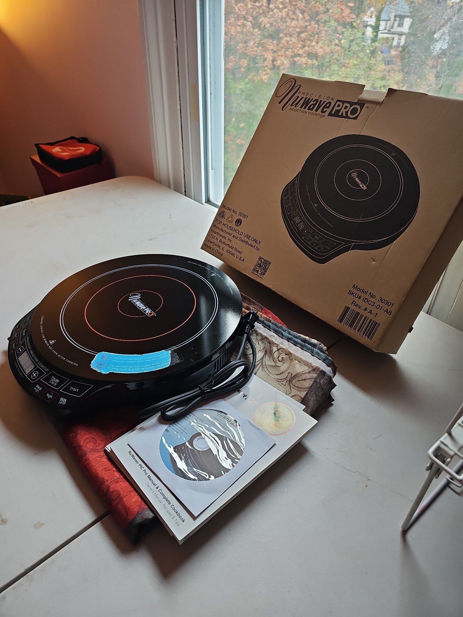 Nuwave Induction Stovetop Cooker Cooktop