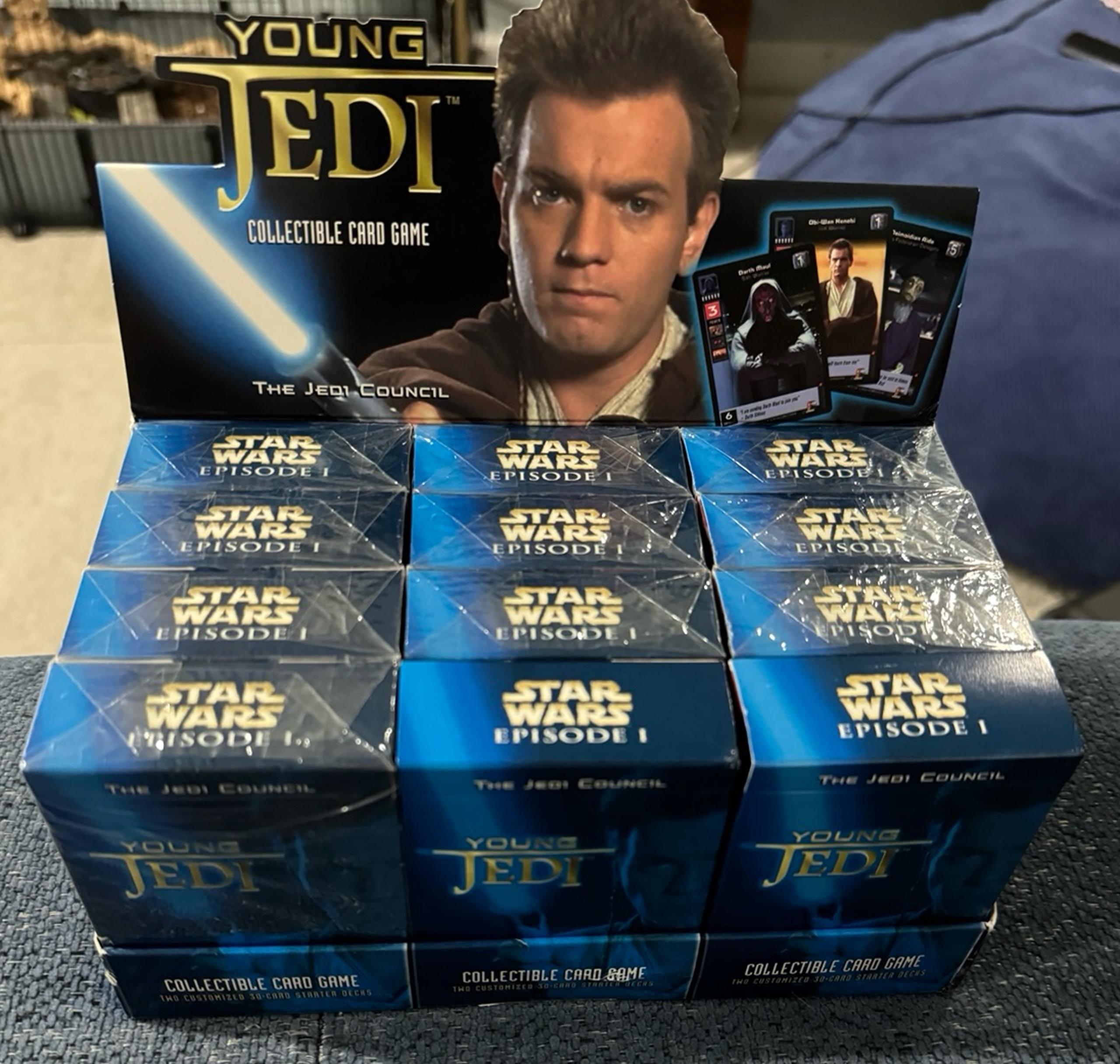 Starwars young Jedi card game!