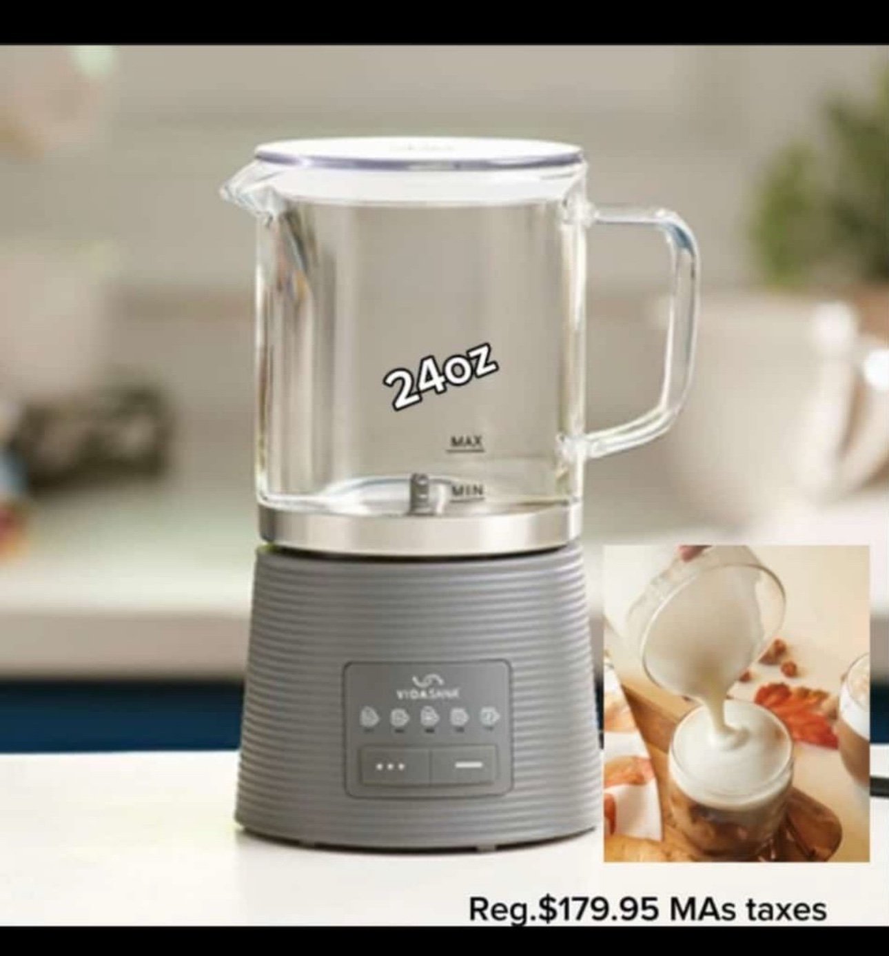 Electric milk froter princess house epumador de leche