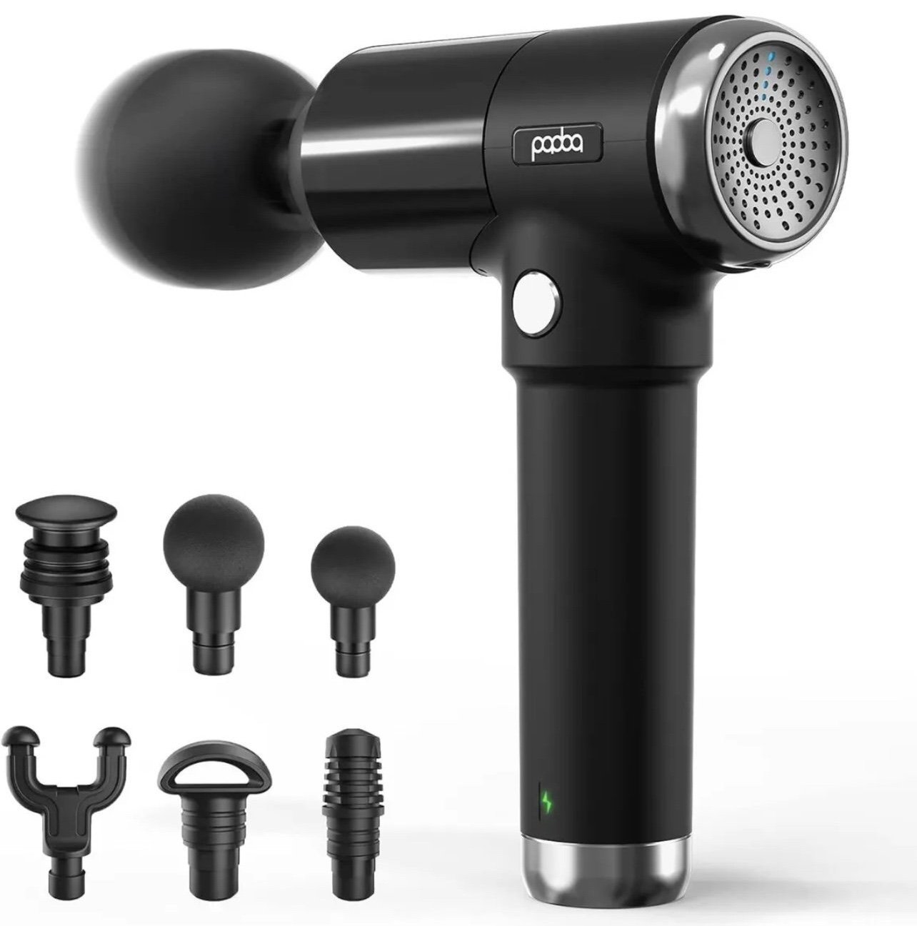 Massage Gun Deep Tissue Muscle with Brushless Motor LCD Touch Screen 20 Speeds