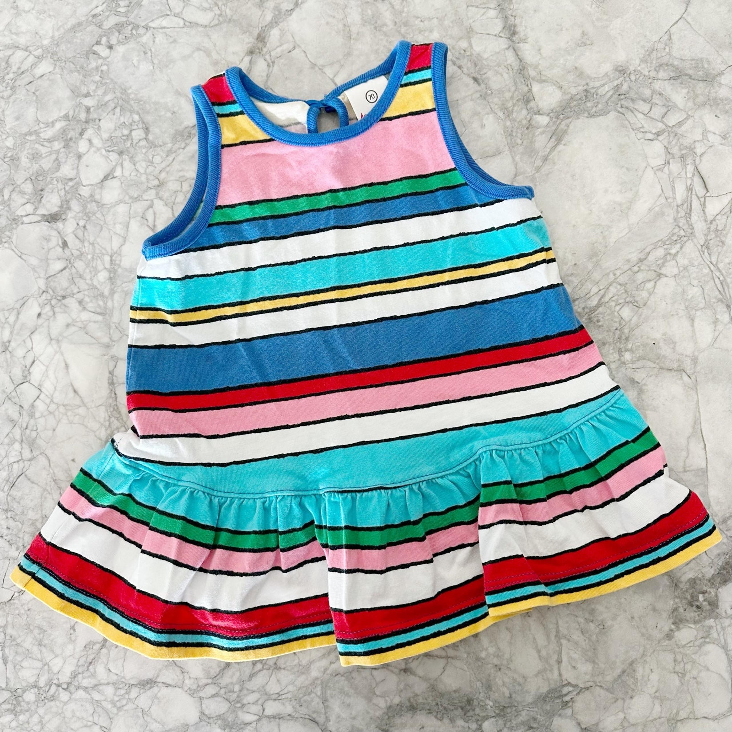 Striped 6-12 Month Dress - Hanna Andersson