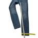 Mother High Waisted Looker Ankle Skinny Jeans Womens 23 Blue Stretch Bohemian