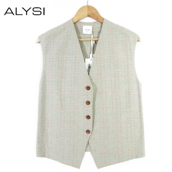 New ALYSI Vest 40 EJK336 Size M Gilet Made in Italy