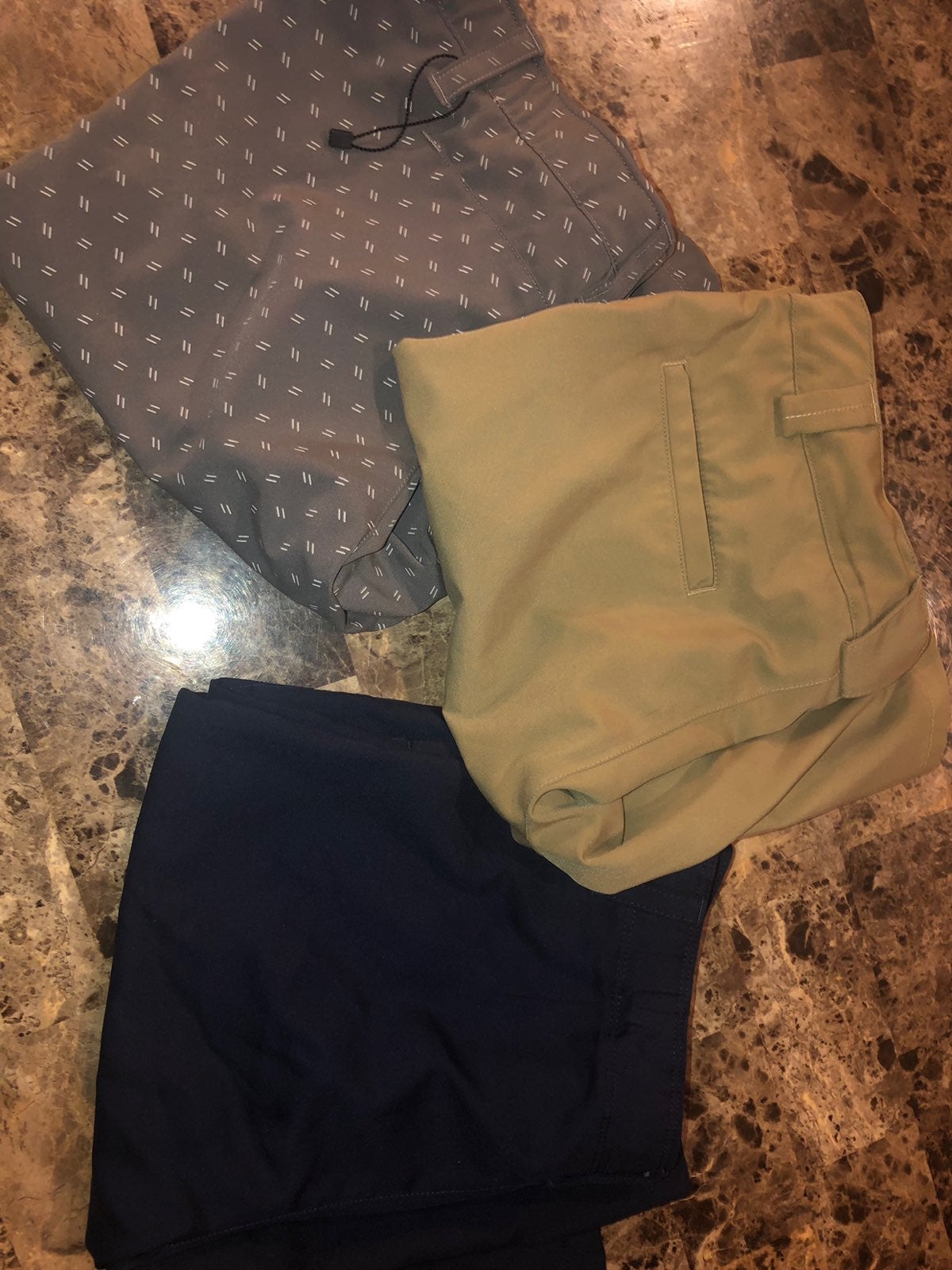 5 YL Under Armour Golf Shorts