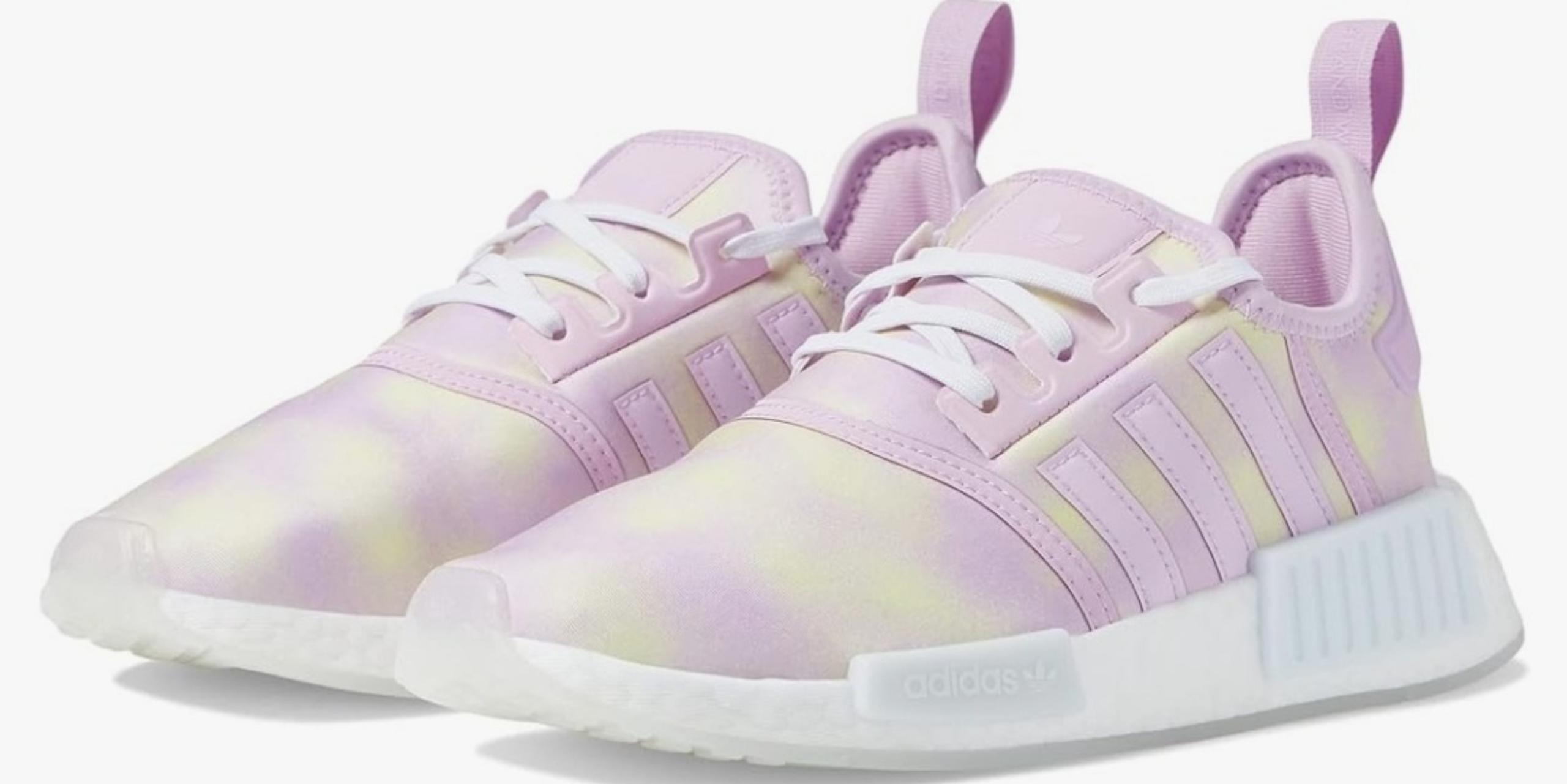 Adidassuze 4.5 Adidas Girl's NMD R1 V2 Lavender/Light Yellow/White