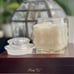 Vintage Square Bubble Jar Soy Candle Dragons Blood