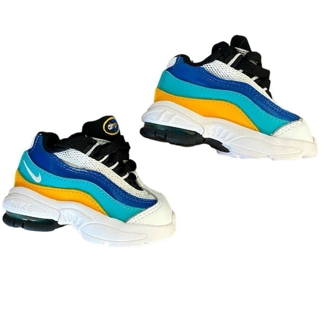 Nike shoes Air Max 95 Kids Athletic Sneaker CJ6956-100 Size 2C