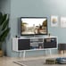 TV Stand/Console Cabinet w/3 Shelves Storage Drawer Bedroom