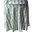 Boast Court White Green Floral Toile Racerback Sleeveless Tennis Dress Small