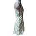 Boast Court White Green Floral Toile Racerback Sleeveless Tennis Dress Small