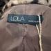 LOLA Made in Italy Leopard coat NWT Medium