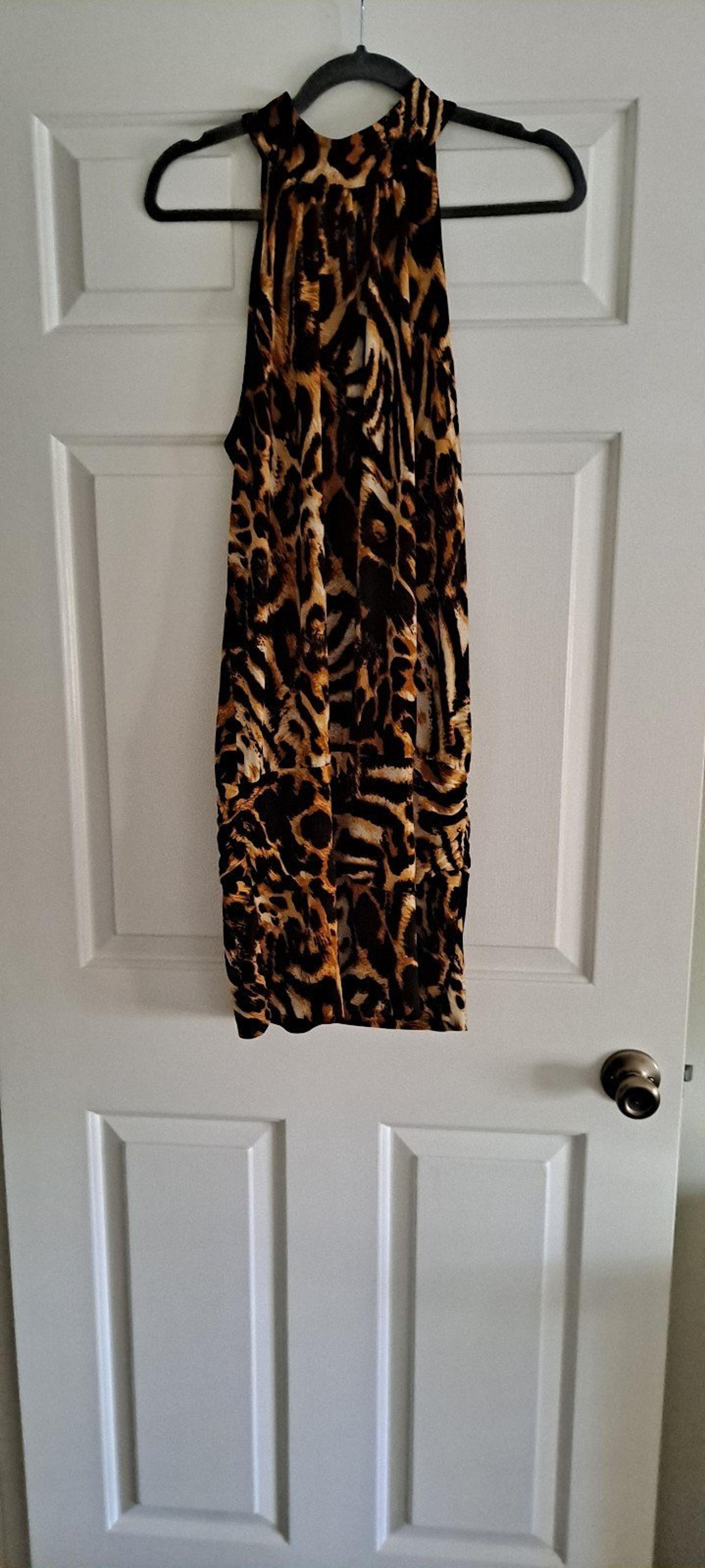 Animal print dress