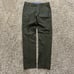 Epaulet Los Angeles Pleated Trousers Lightweight Green Pants 35x34