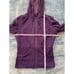 Lululemon Purple Peacock Feather Full Zip Reversible Hoodie Jacket Size 8