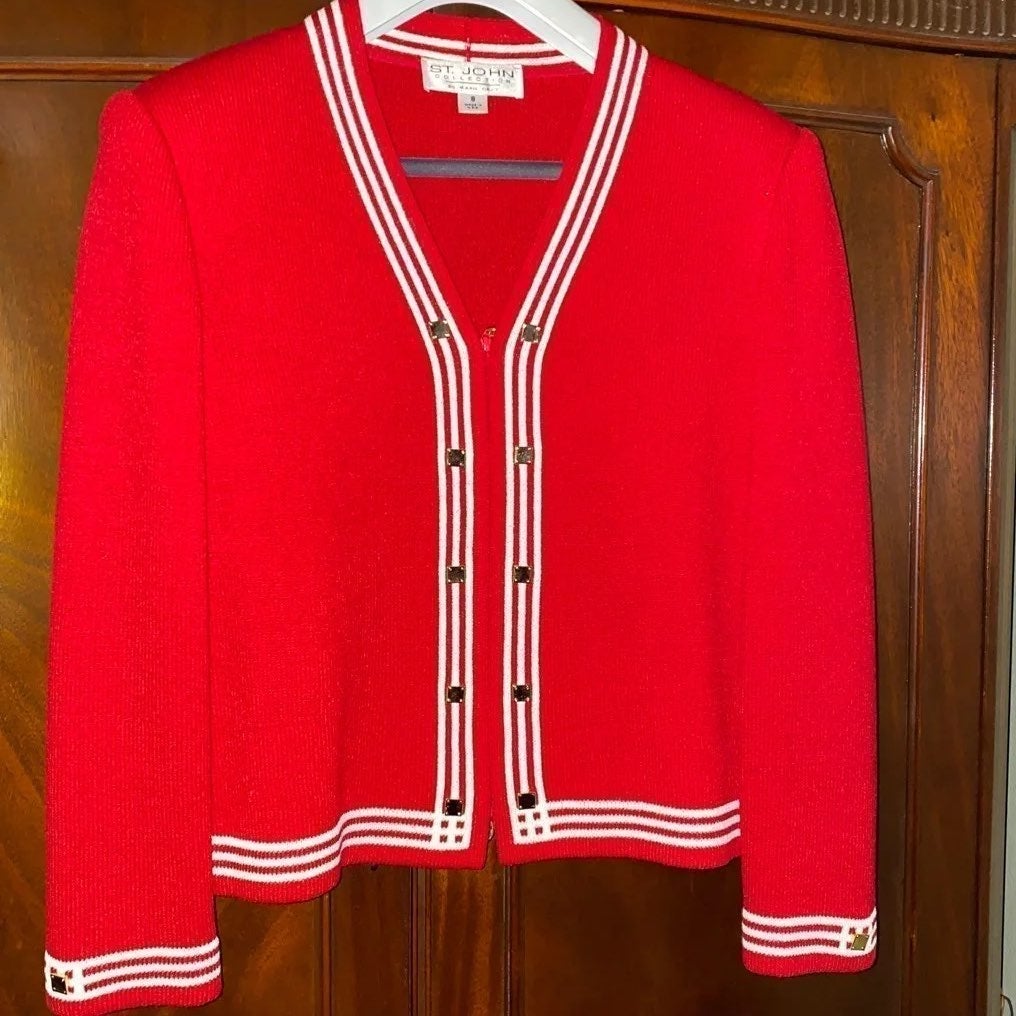 ST JOHN SANTANA KNIT JACKET
