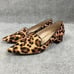 Aldo Womens Kappaw Leopard Calf Hair Loafer Slip on Size 8.5