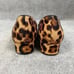 Aldo Womens Kappaw Leopard Calf Hair Loafer Slip on Size 8.5