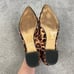 Aldo Womens Kappaw Leopard Calf Hair Loafer Slip on Size 8.5