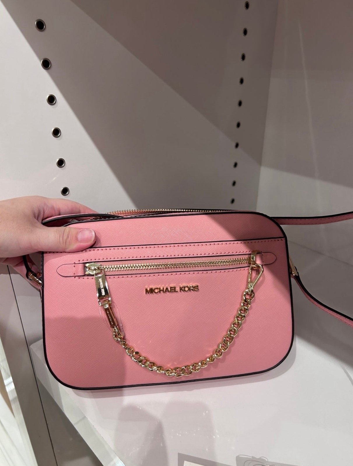 New Michael Kors Jet Set Crossbody Primrose