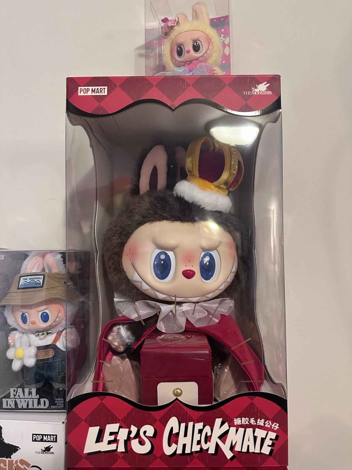 Sold Out Labubu Let’s Checkmate KING Plush Vinyl Doll Figure