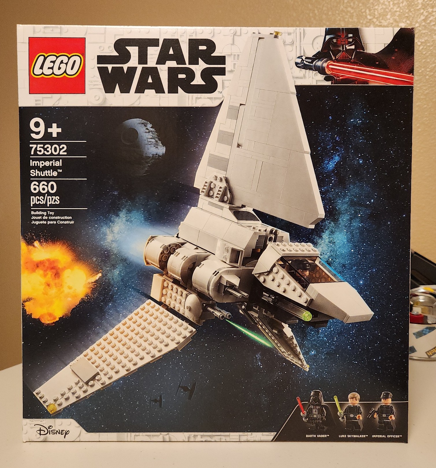LEGO 75302 Star Wars Imperial Shuttle Darth Vader Luke Skywalker New & Sealed