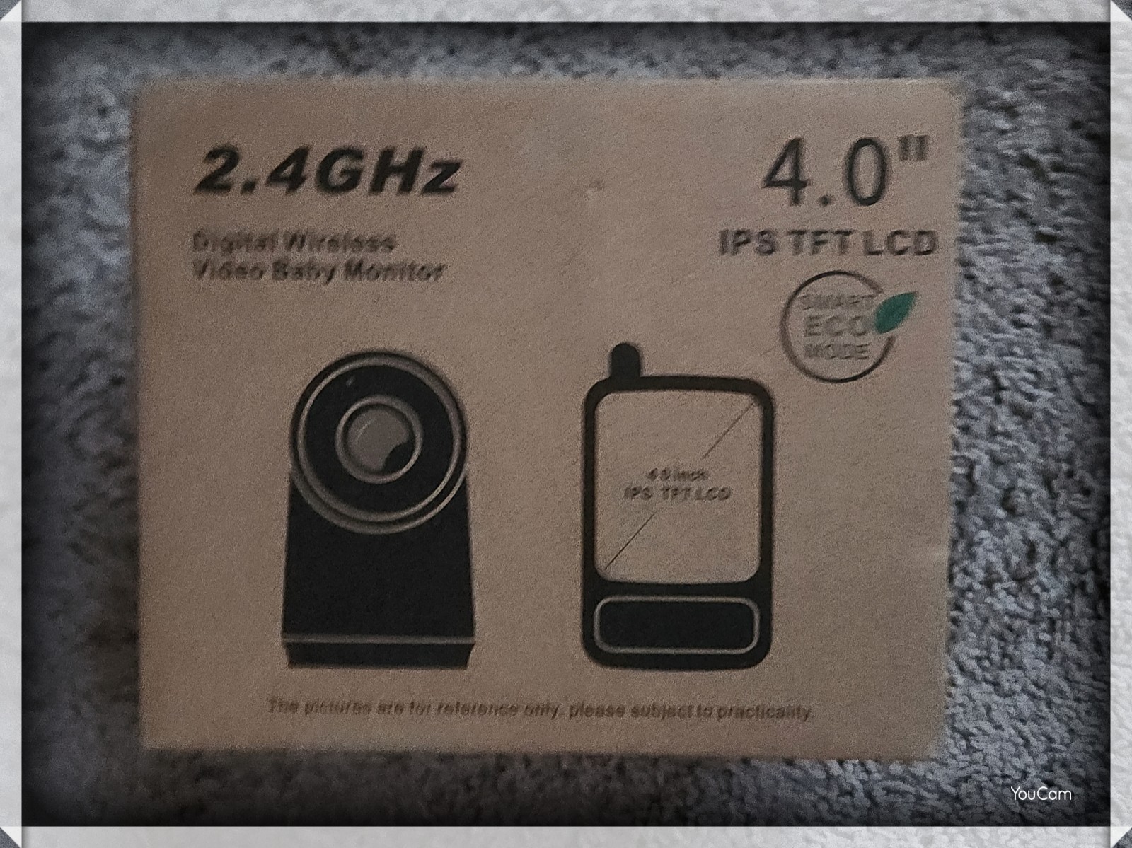 HelloBaby HB40 Video Baby Monitor NWT