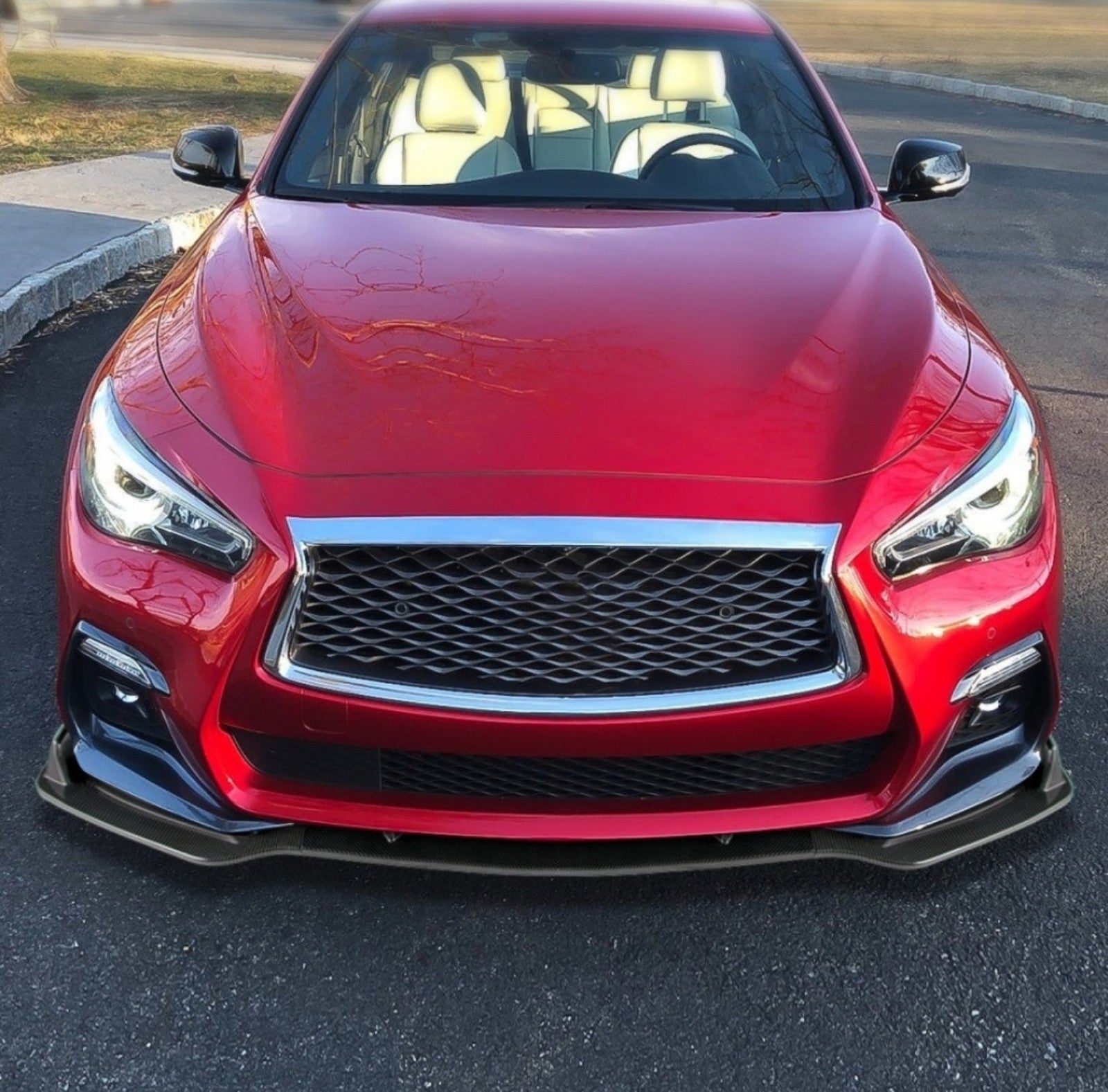2018+ Infiniti Q50 Badge Delete Grill