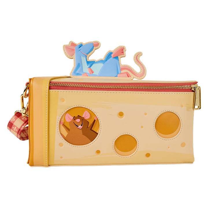 Ratatouille Remy & Emile Cheese Figural Crossbody Bag